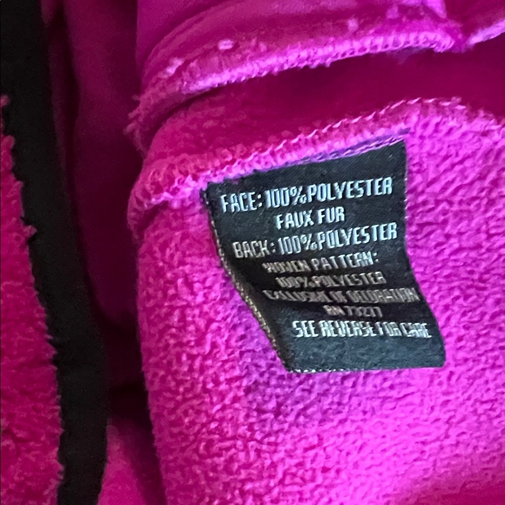 Fila Sport Vibrant Pink and Black Jacket - Picture 8 of 9